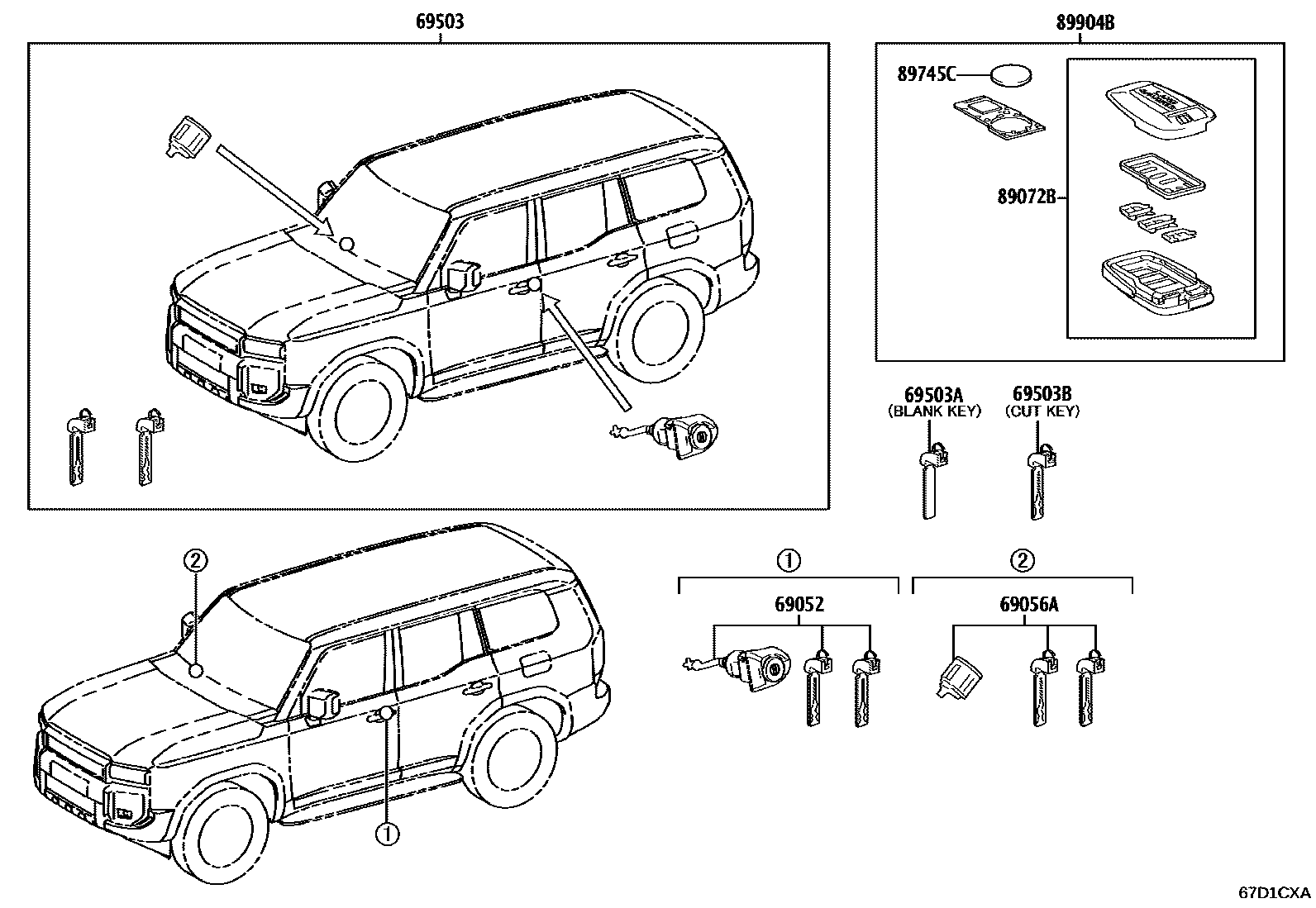 Parts diagram