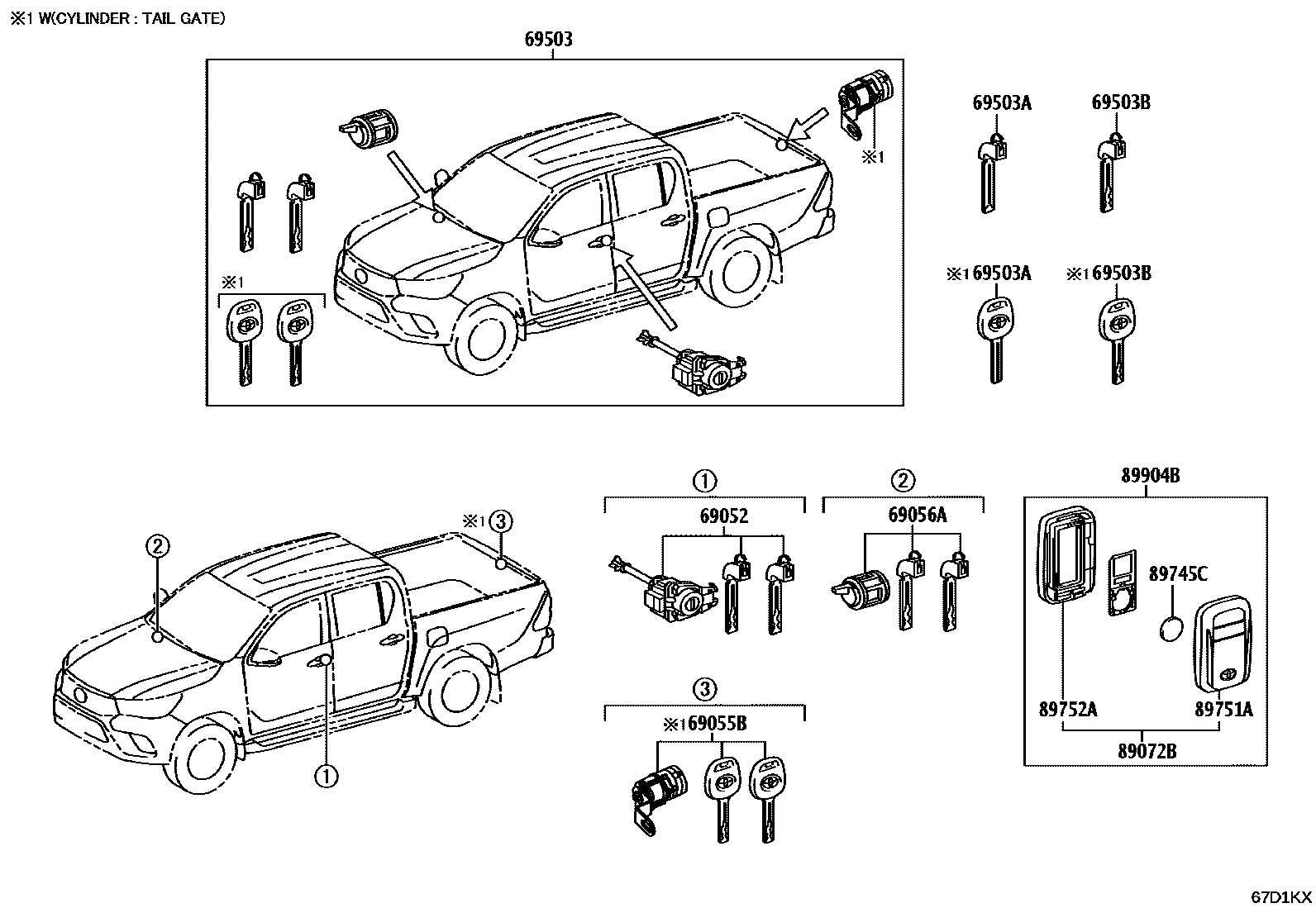 Parts diagram