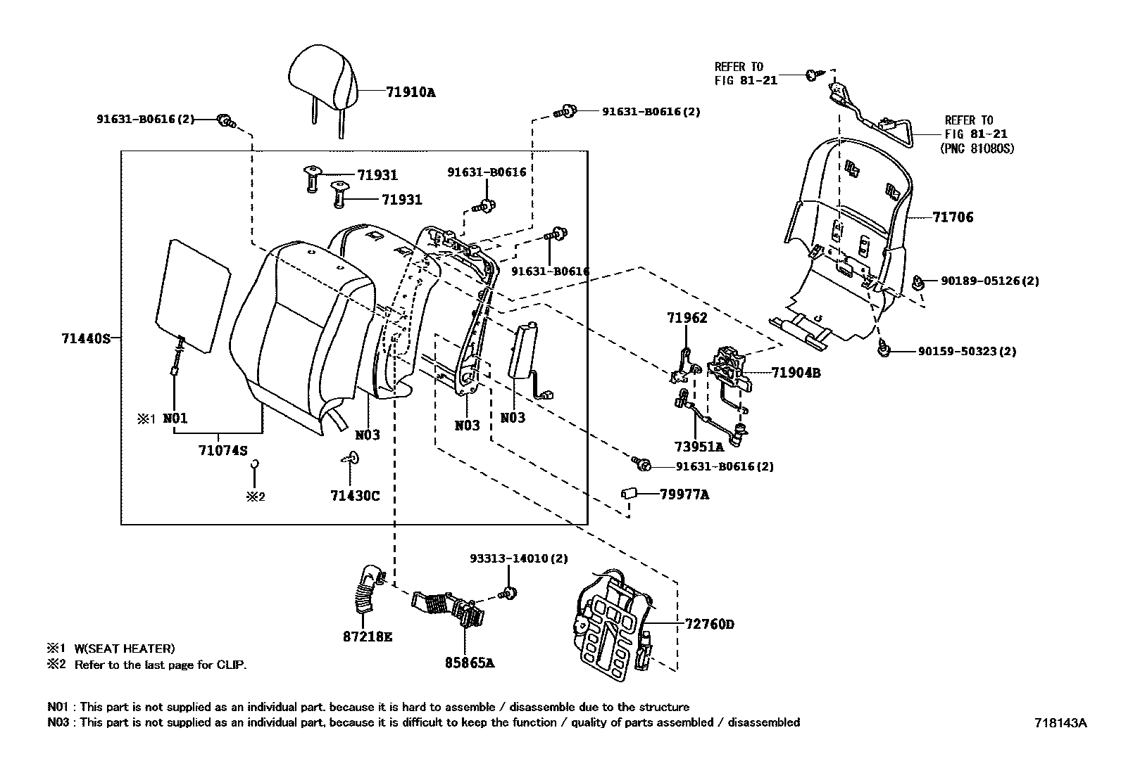 Parts diagram