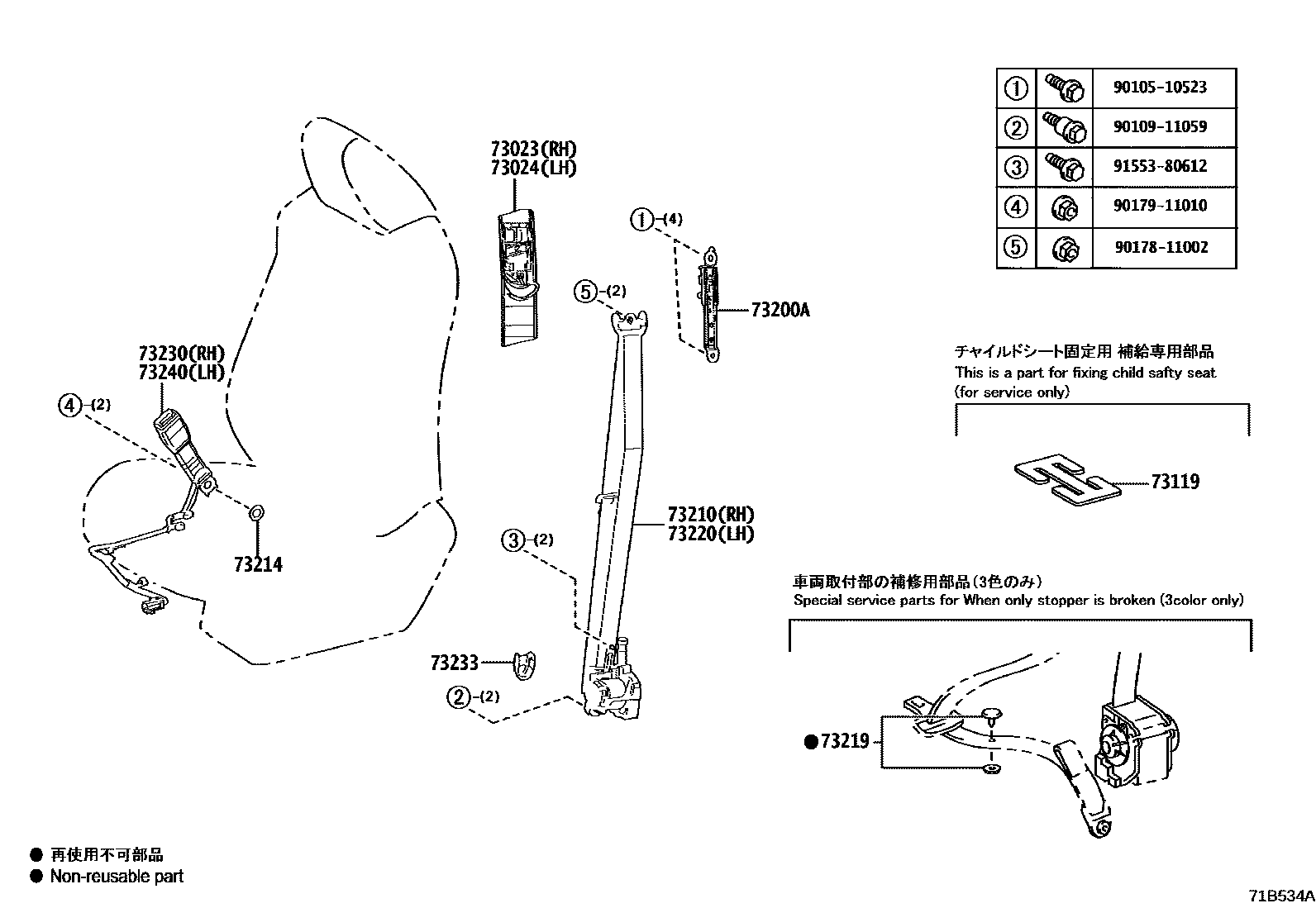 Parts diagram