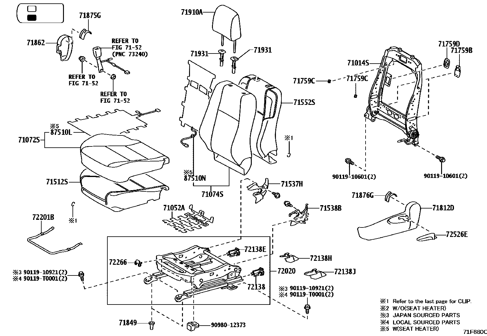 Parts diagram