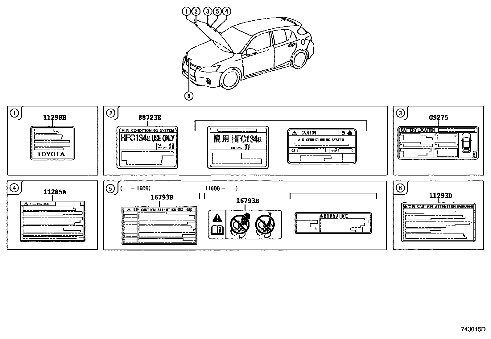 Parts diagram