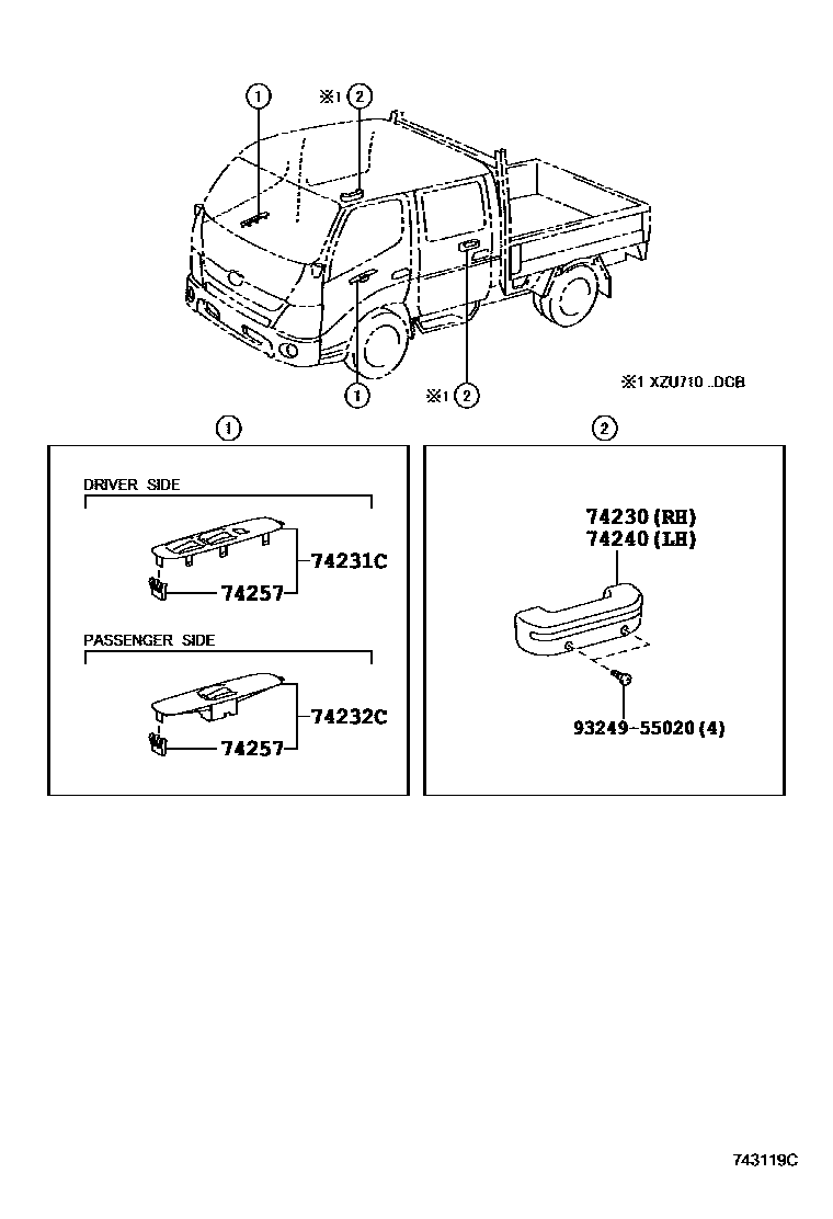 Parts diagram
