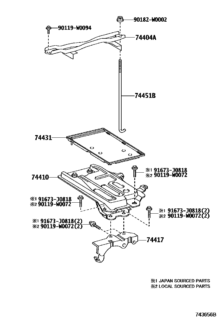 Parts diagram