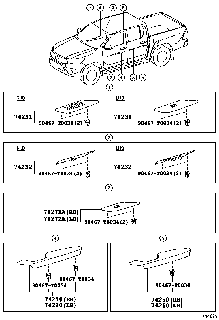 Parts diagram