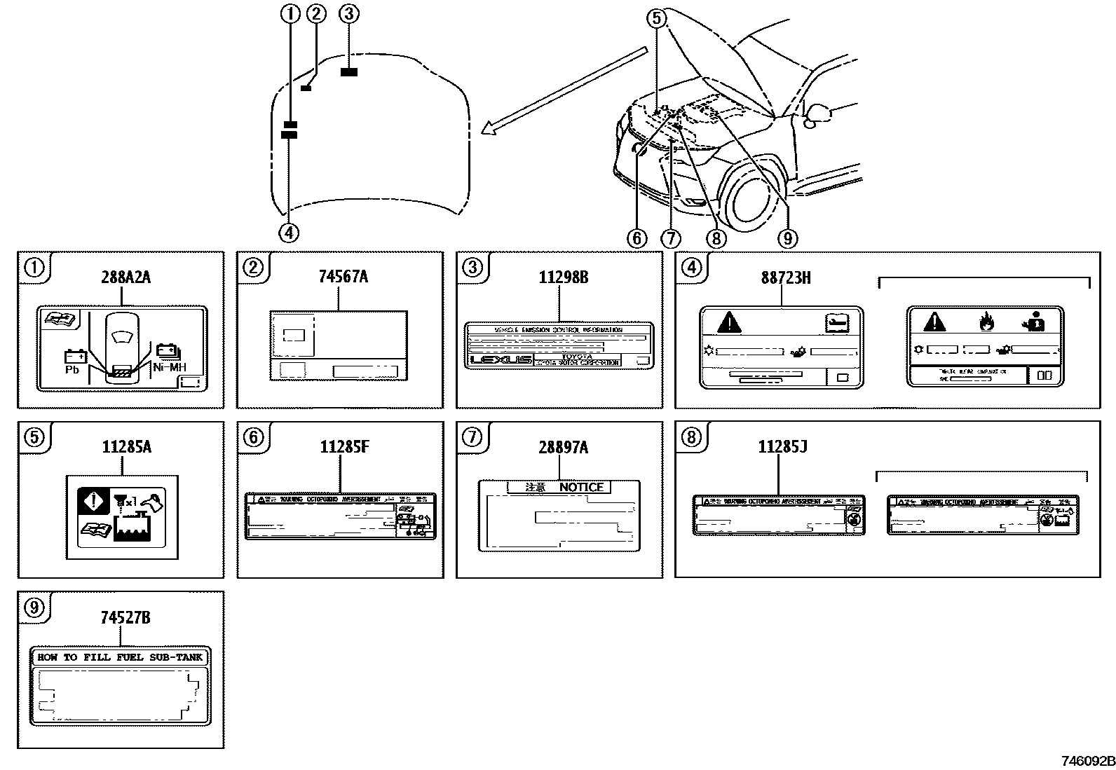 Parts diagram