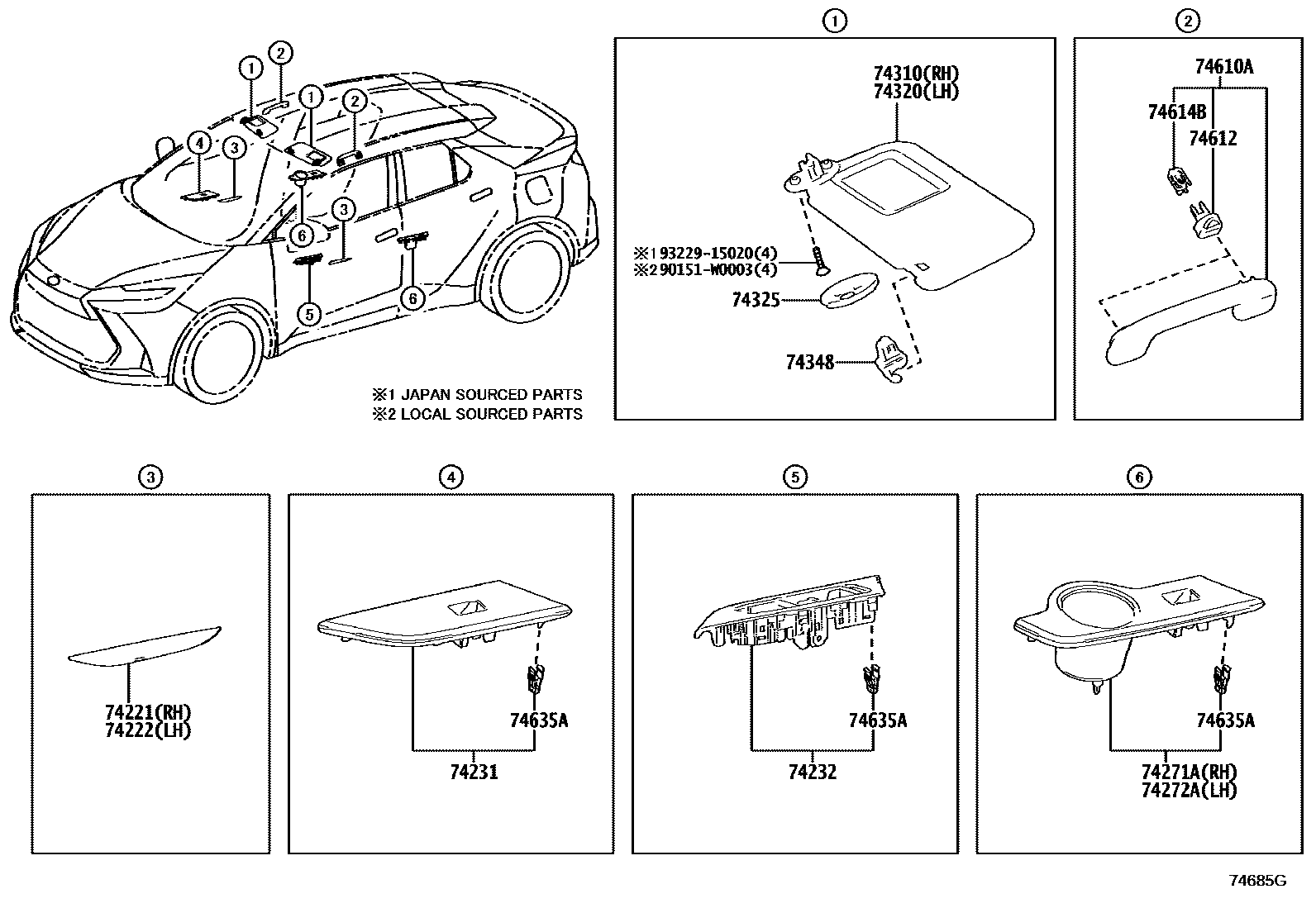 Parts diagram