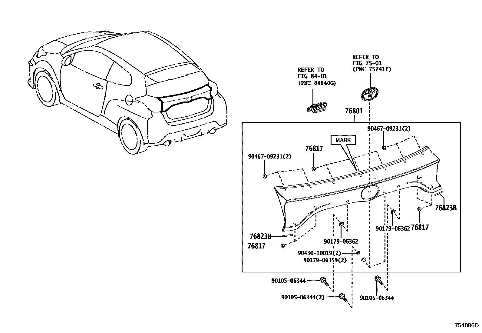 Parts diagram