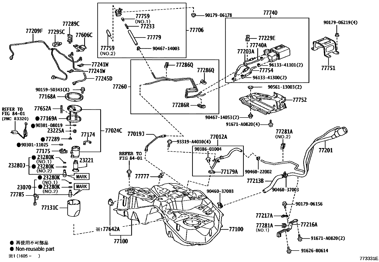 Parts diagram