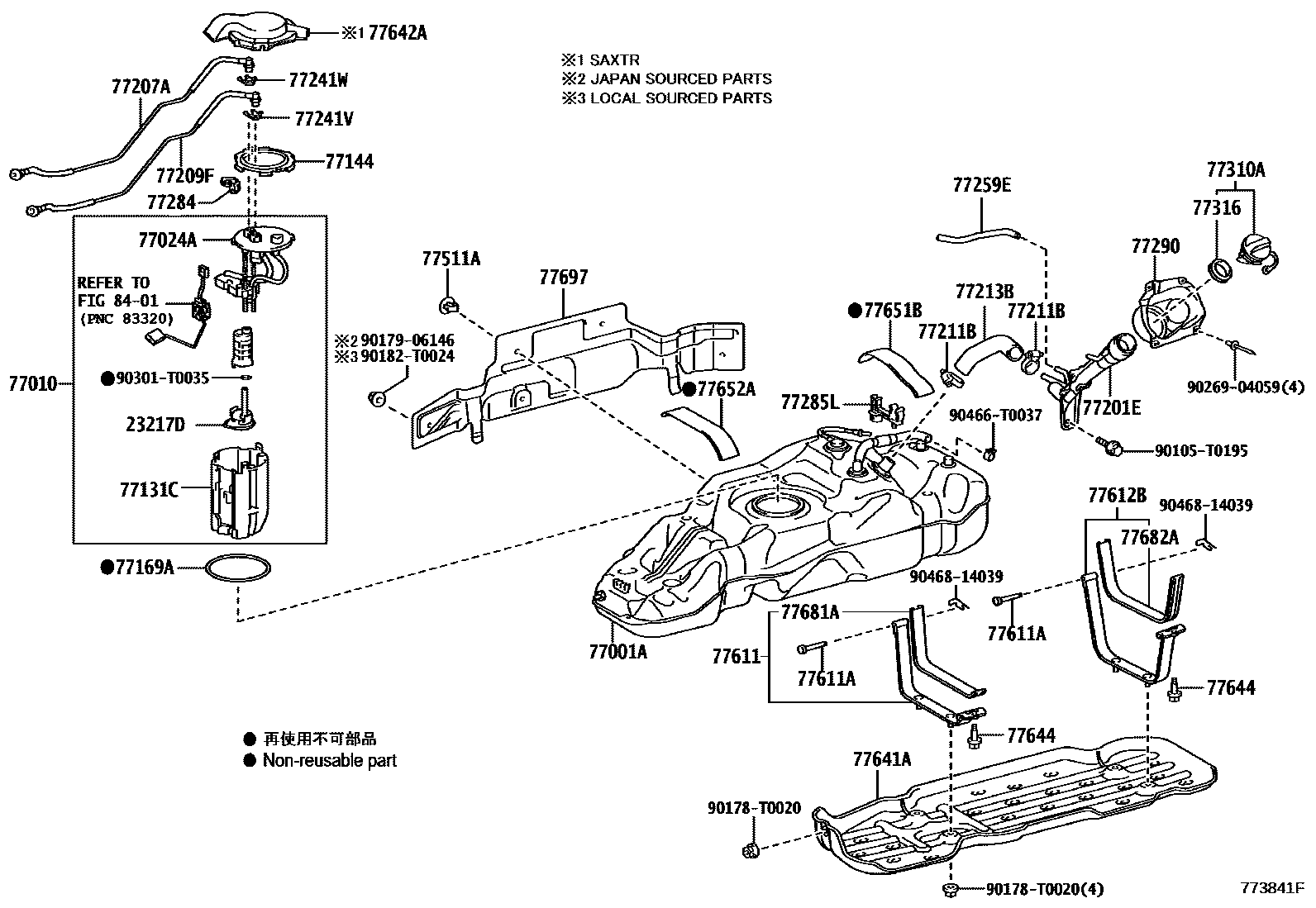 Parts diagram