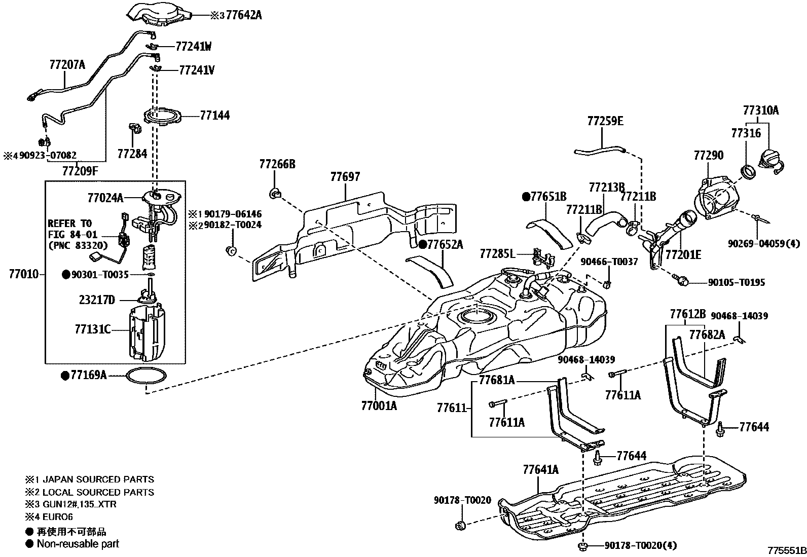 Parts diagram