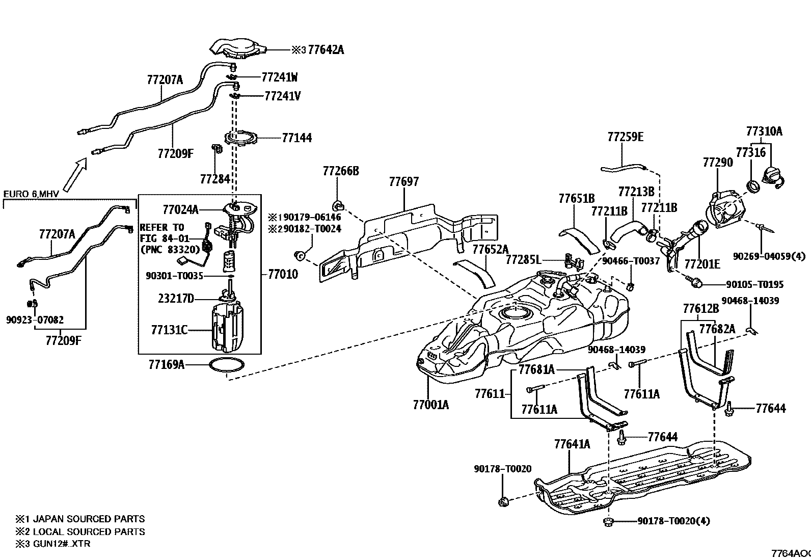 Parts diagram