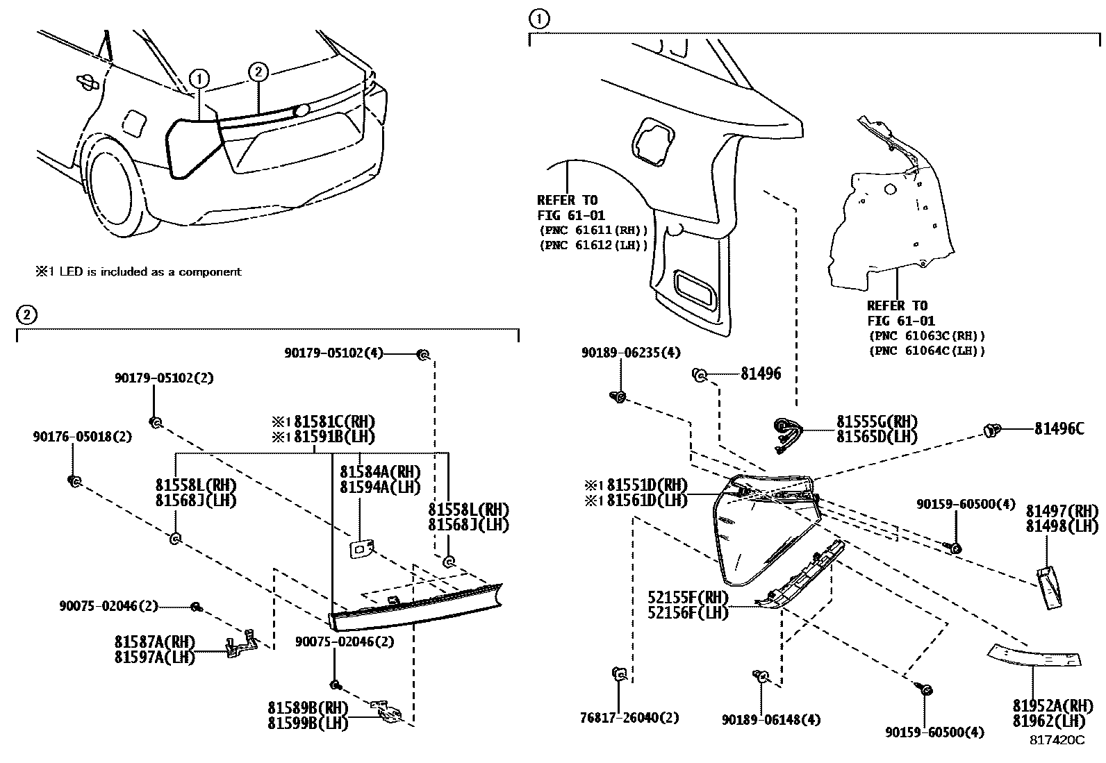 Parts diagram