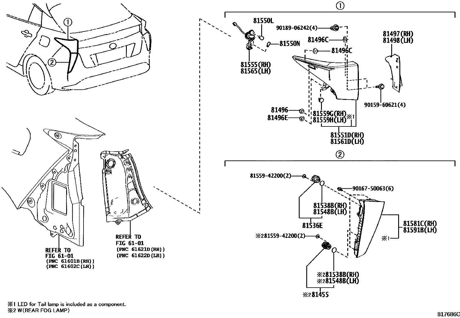 Parts diagram