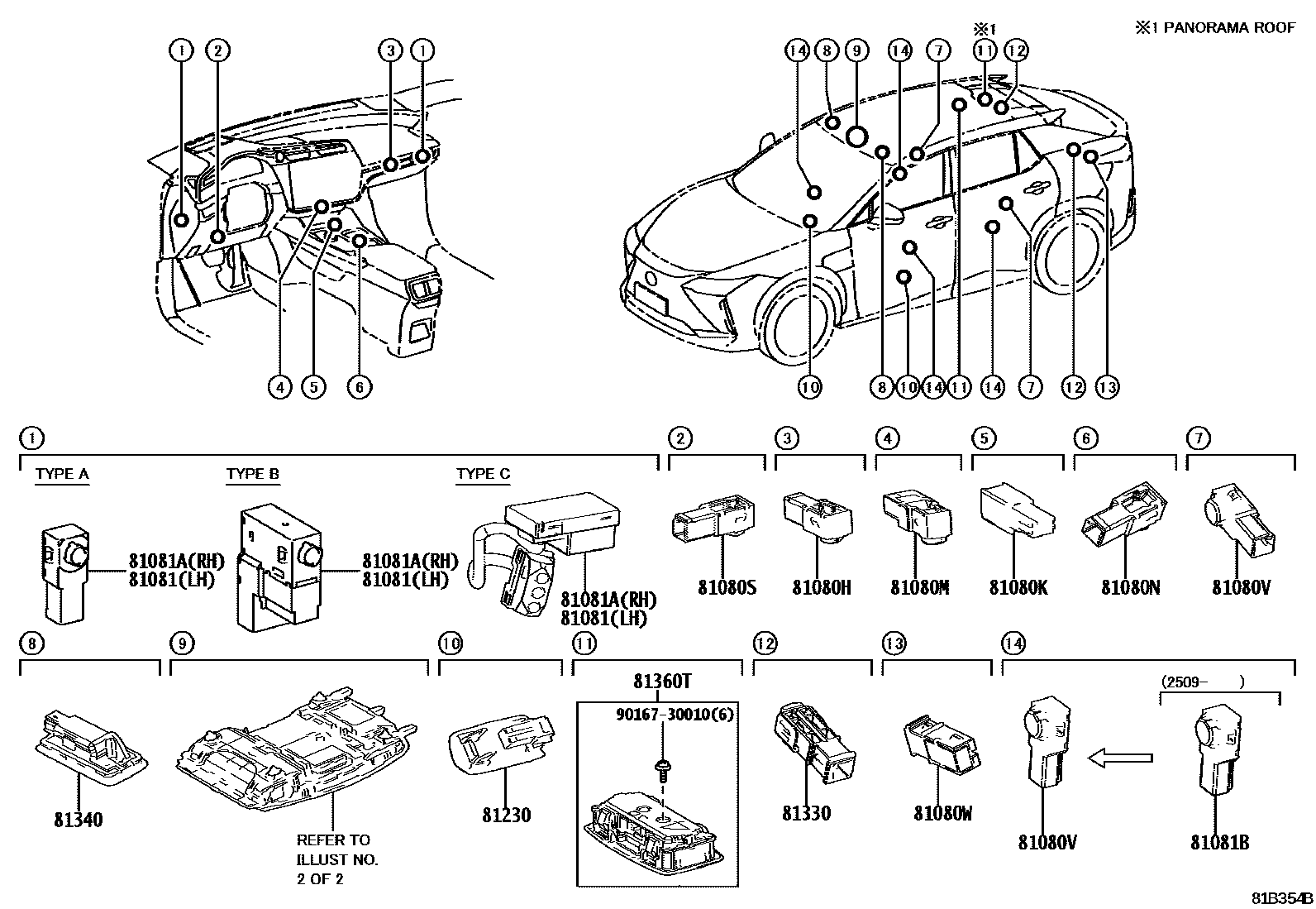 Parts diagram