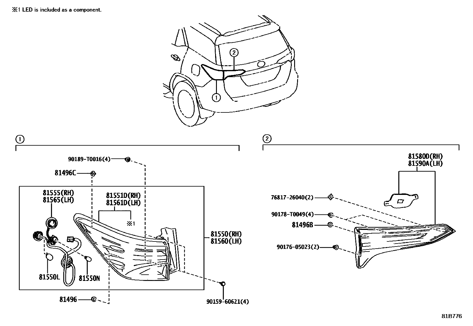 Parts diagram