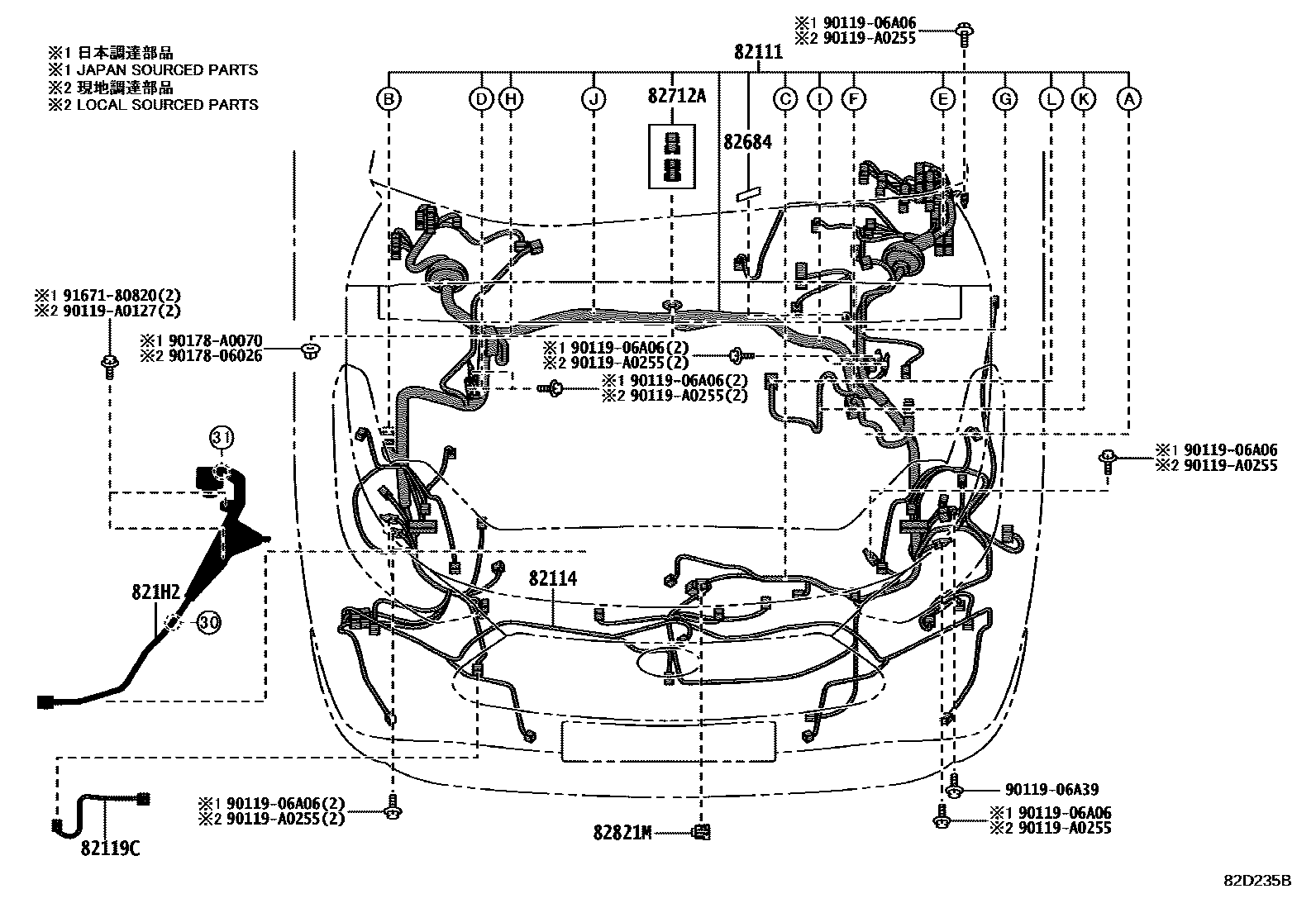 Parts diagram