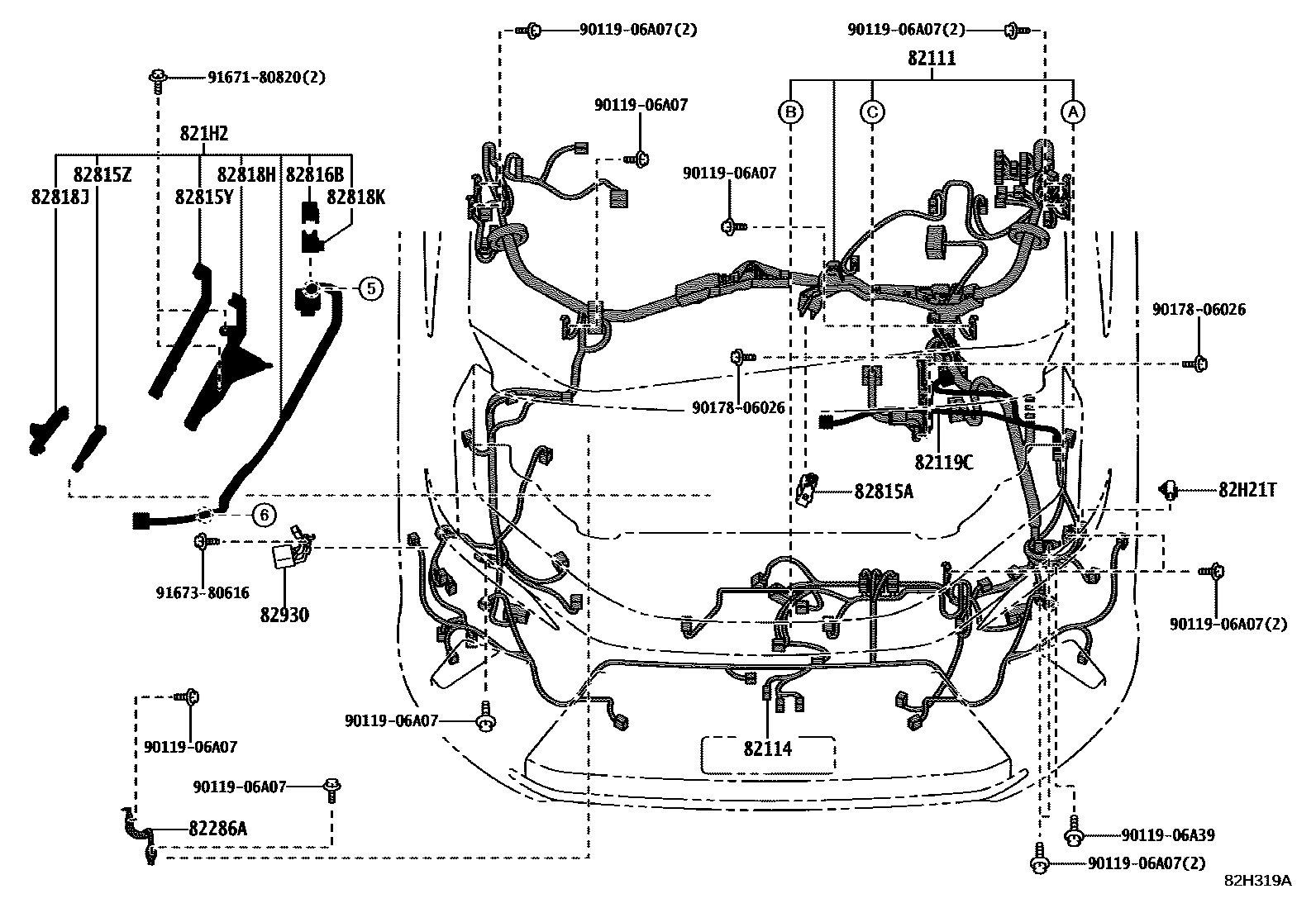 Parts diagram