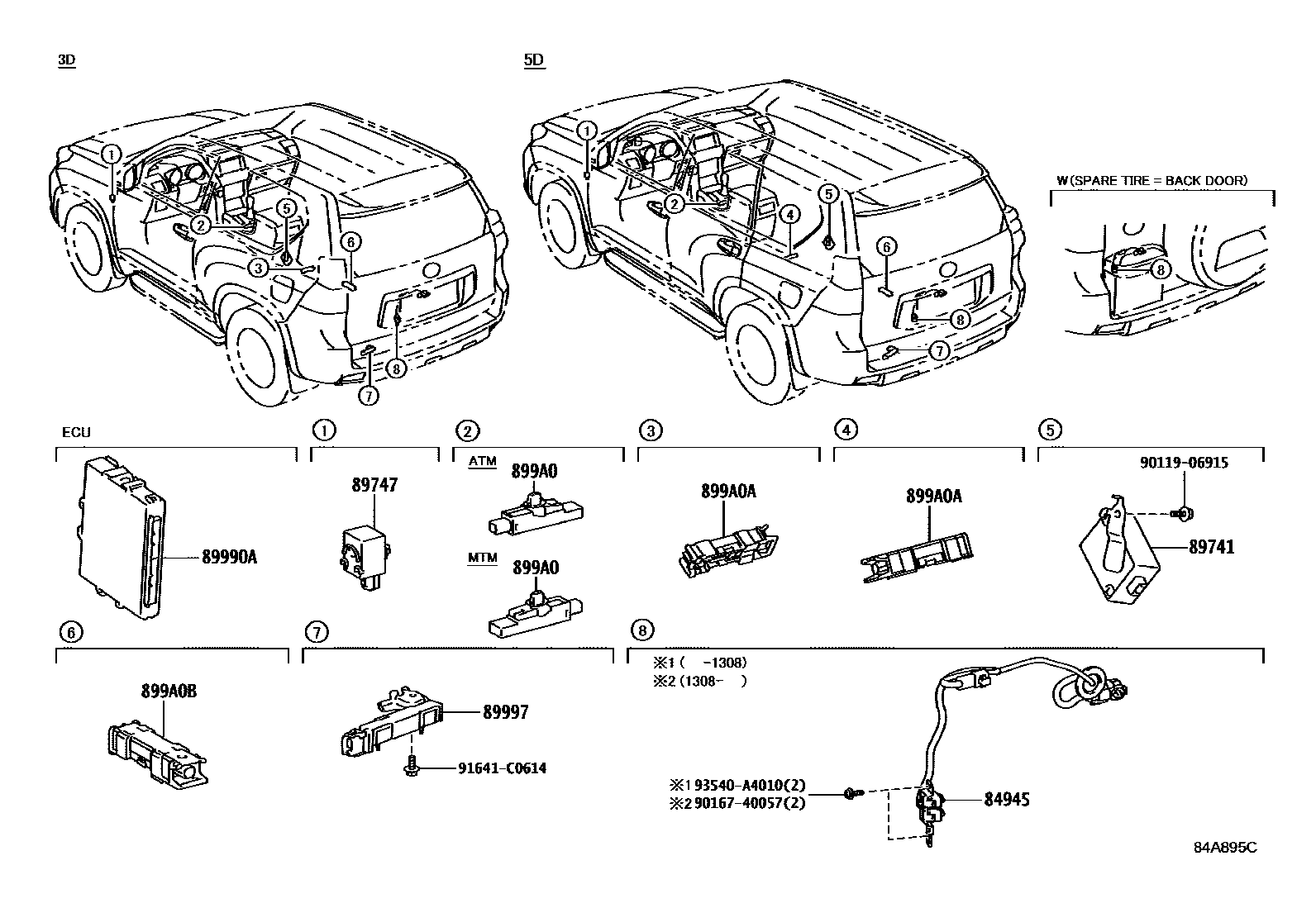 Parts diagram