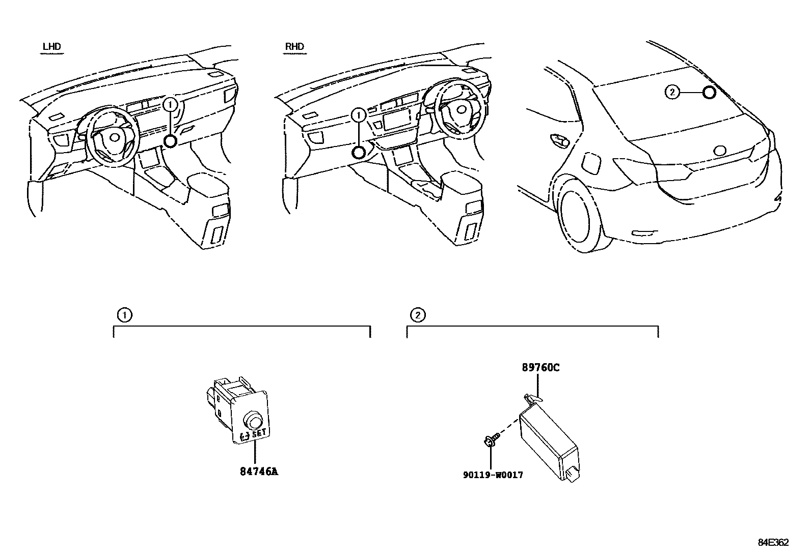 Parts diagram
