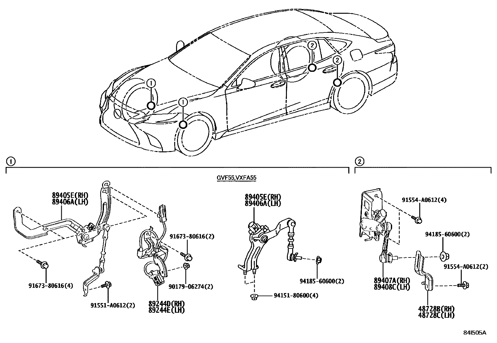 Parts diagram