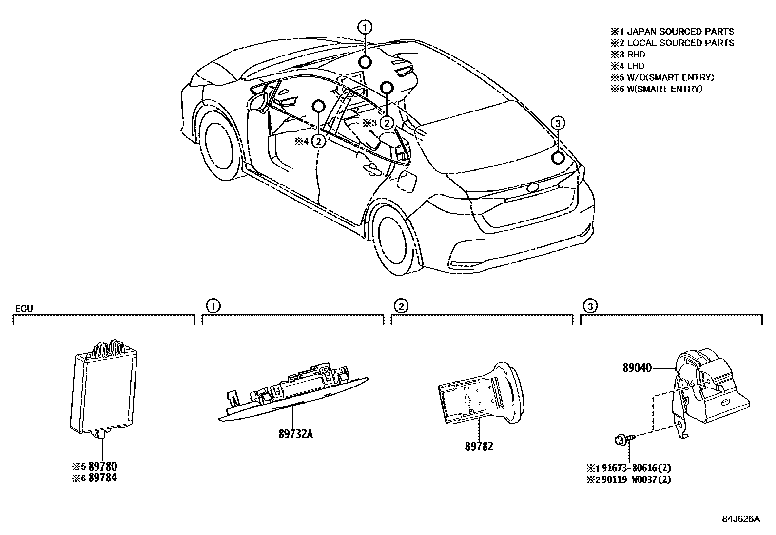 Parts diagram
