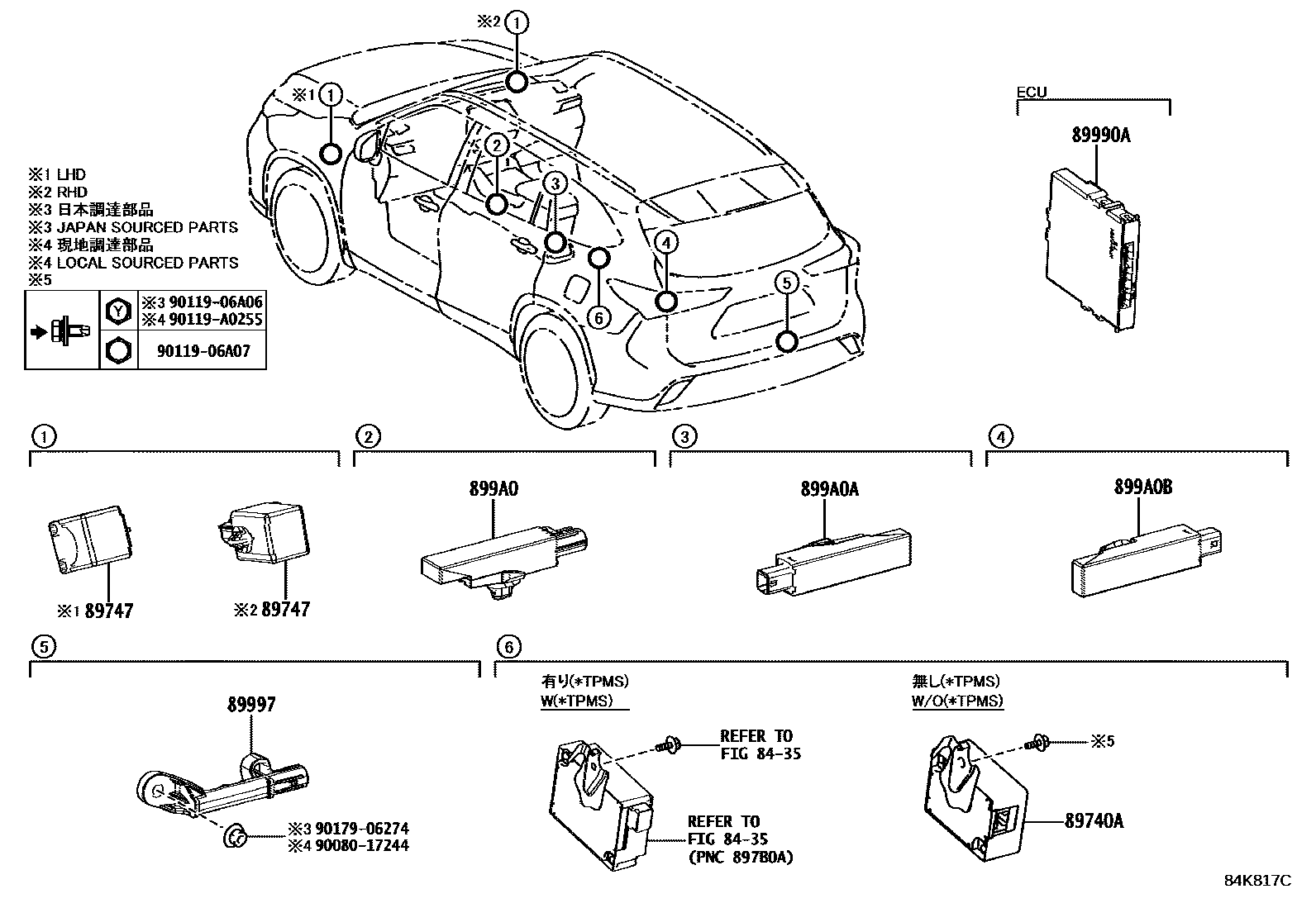 Parts diagram