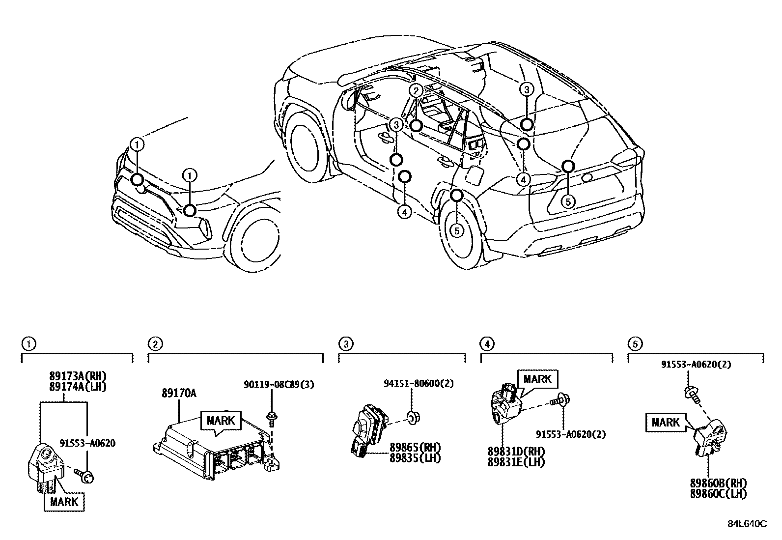 Parts diagram