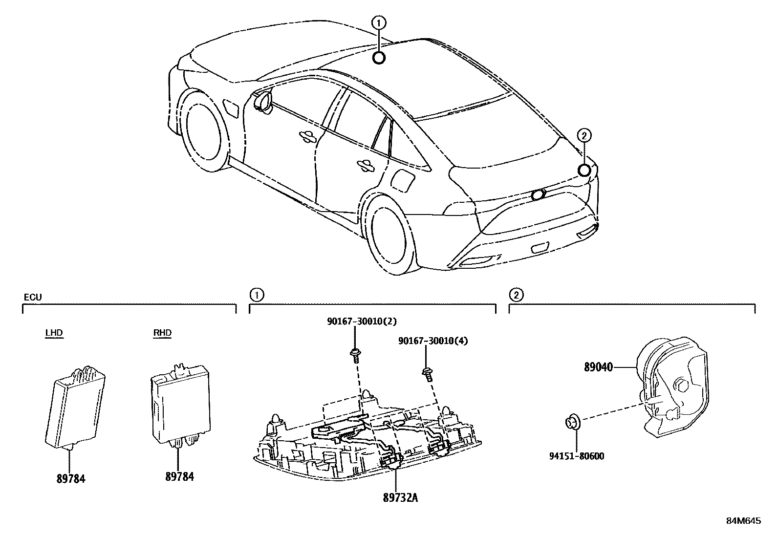 Parts diagram