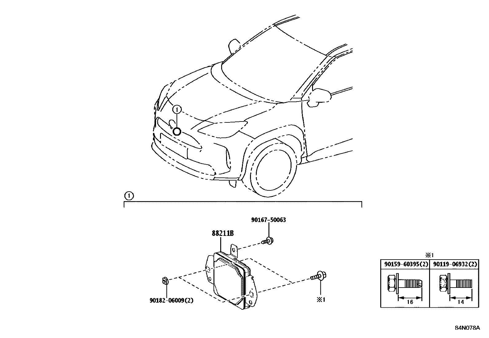 Parts diagram