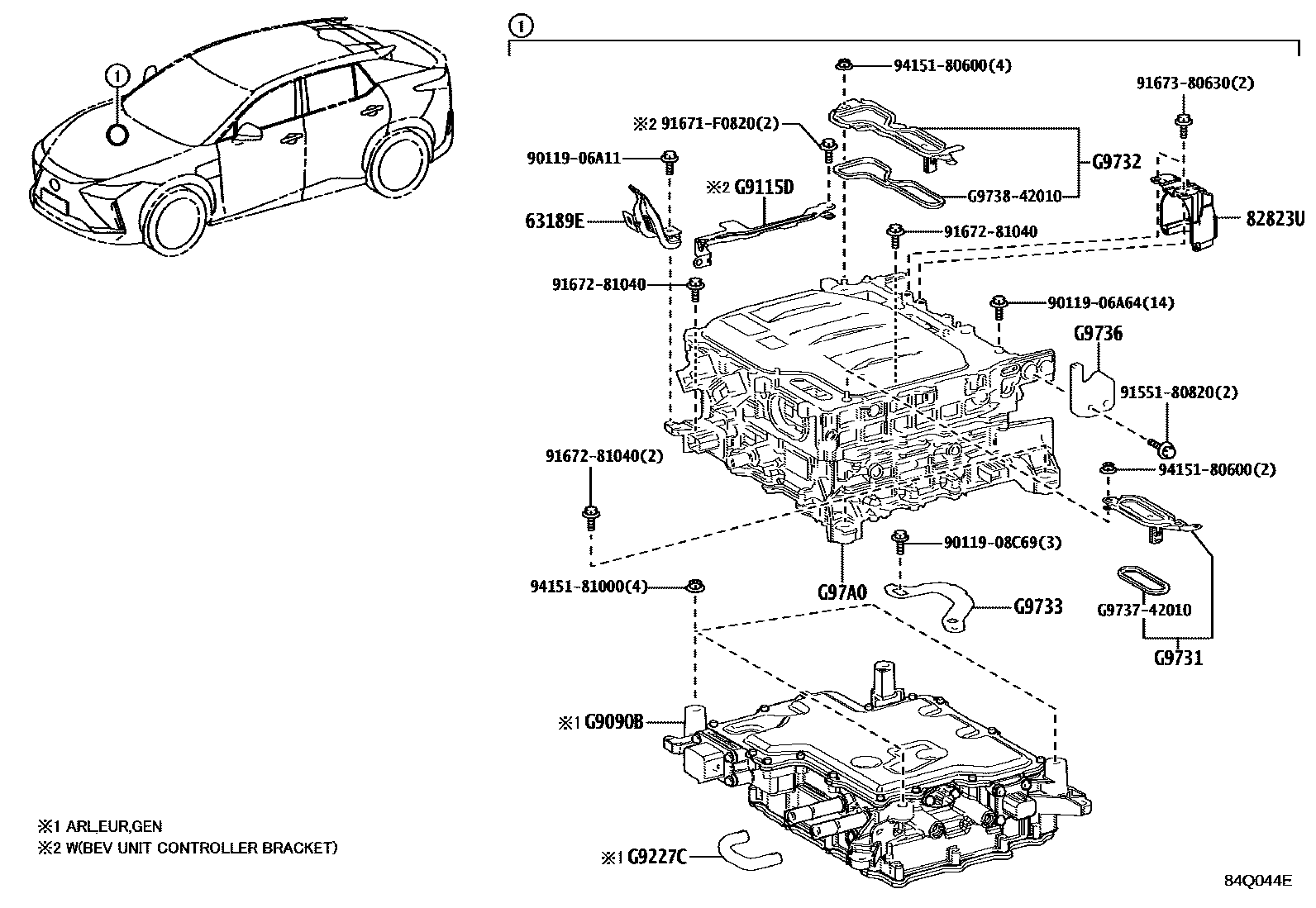 Parts diagram