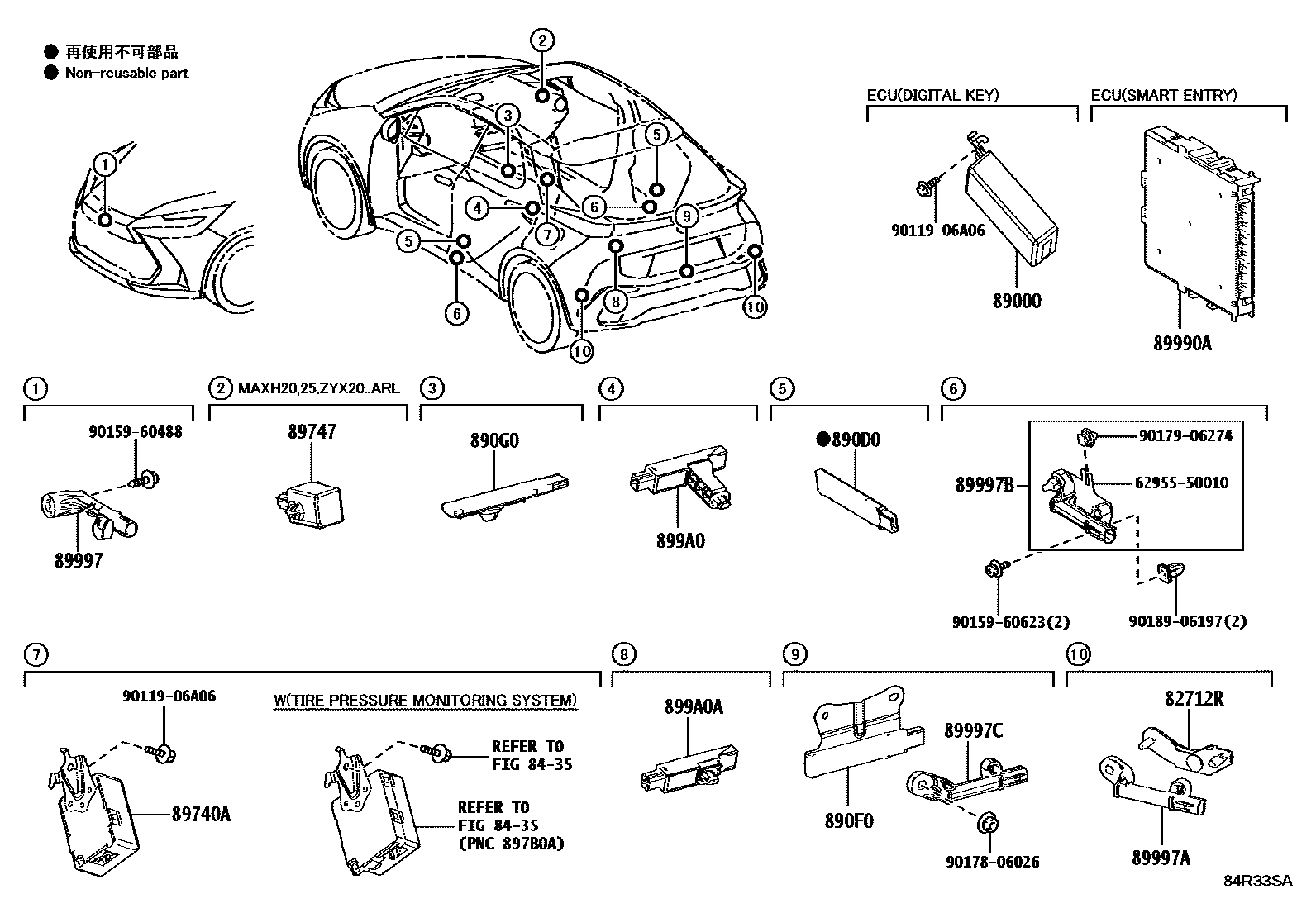 Parts diagram