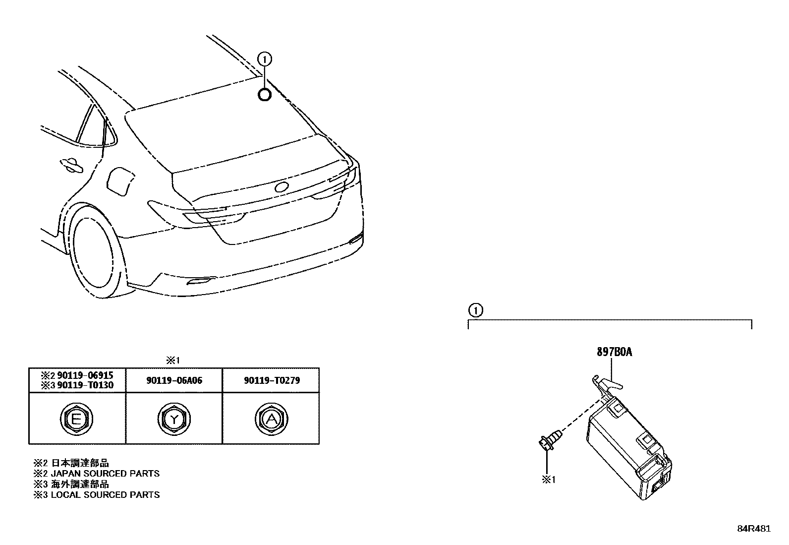 Parts diagram