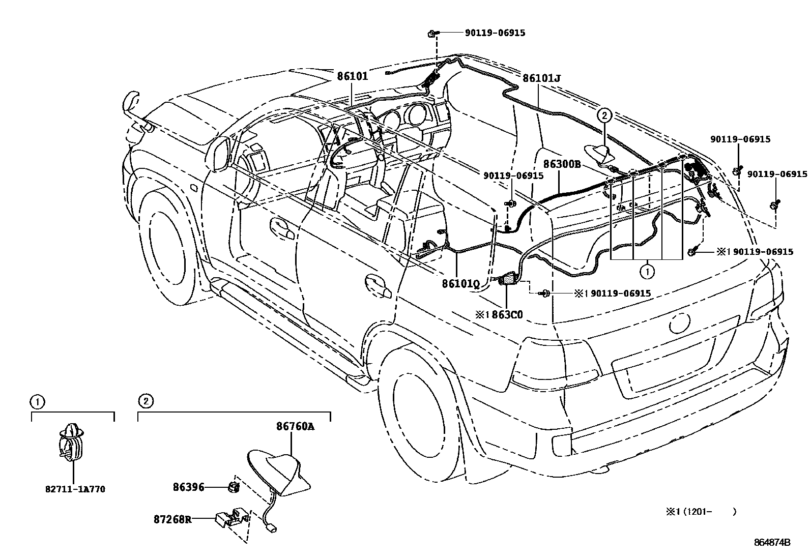 Parts diagram
