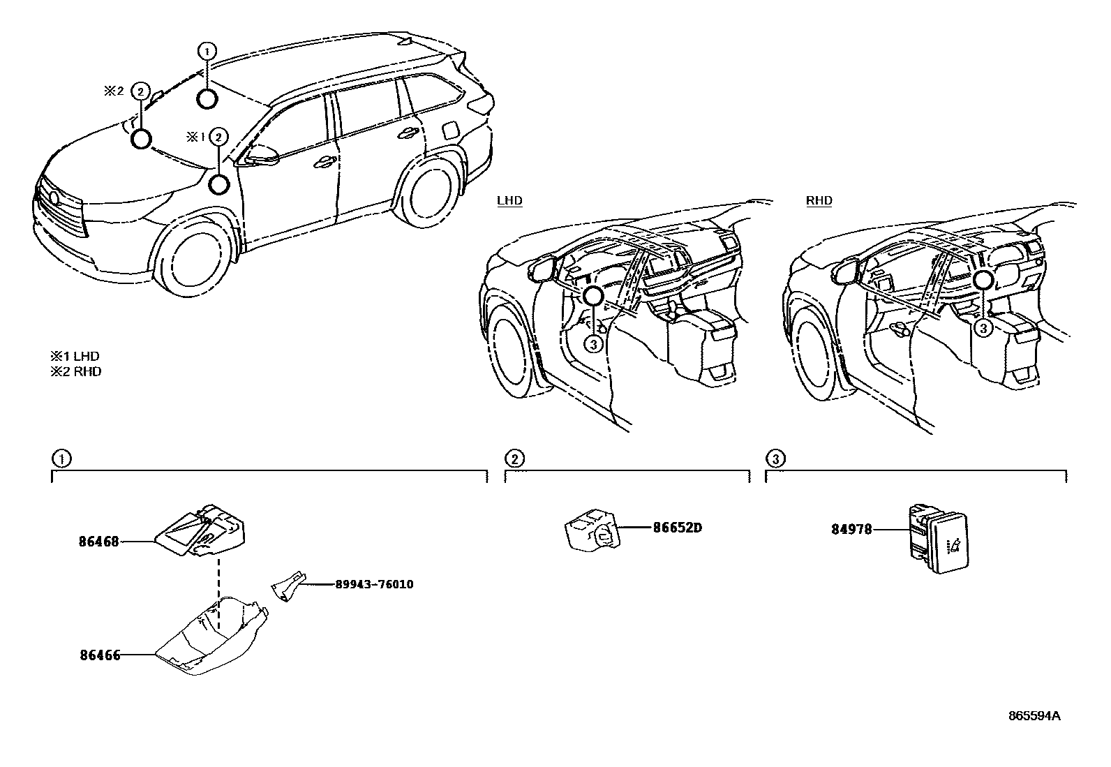 Parts diagram