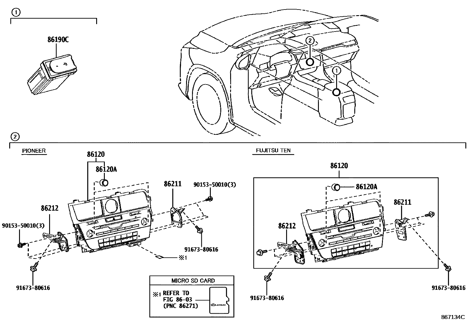 Parts diagram