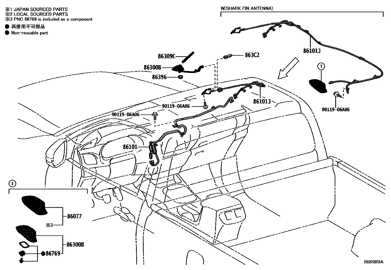 Parts diagram