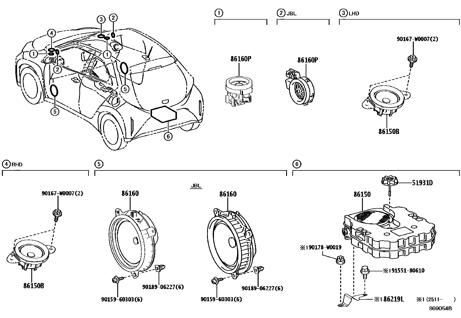 Parts diagram