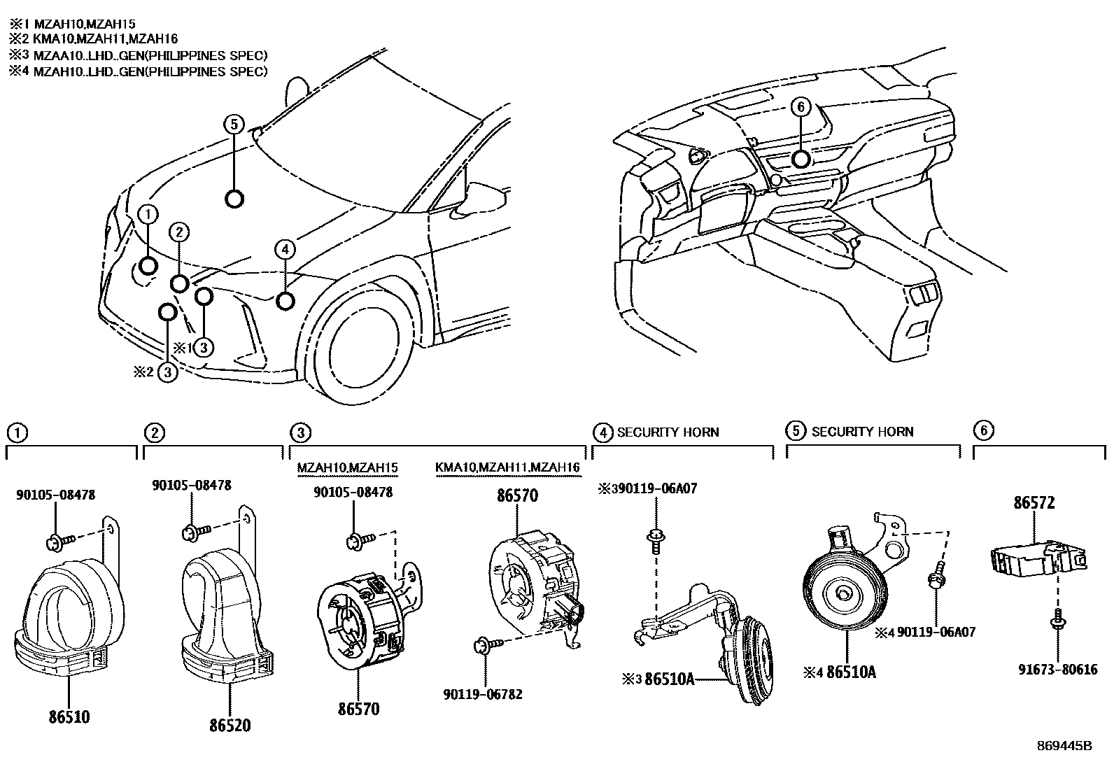 Parts diagram