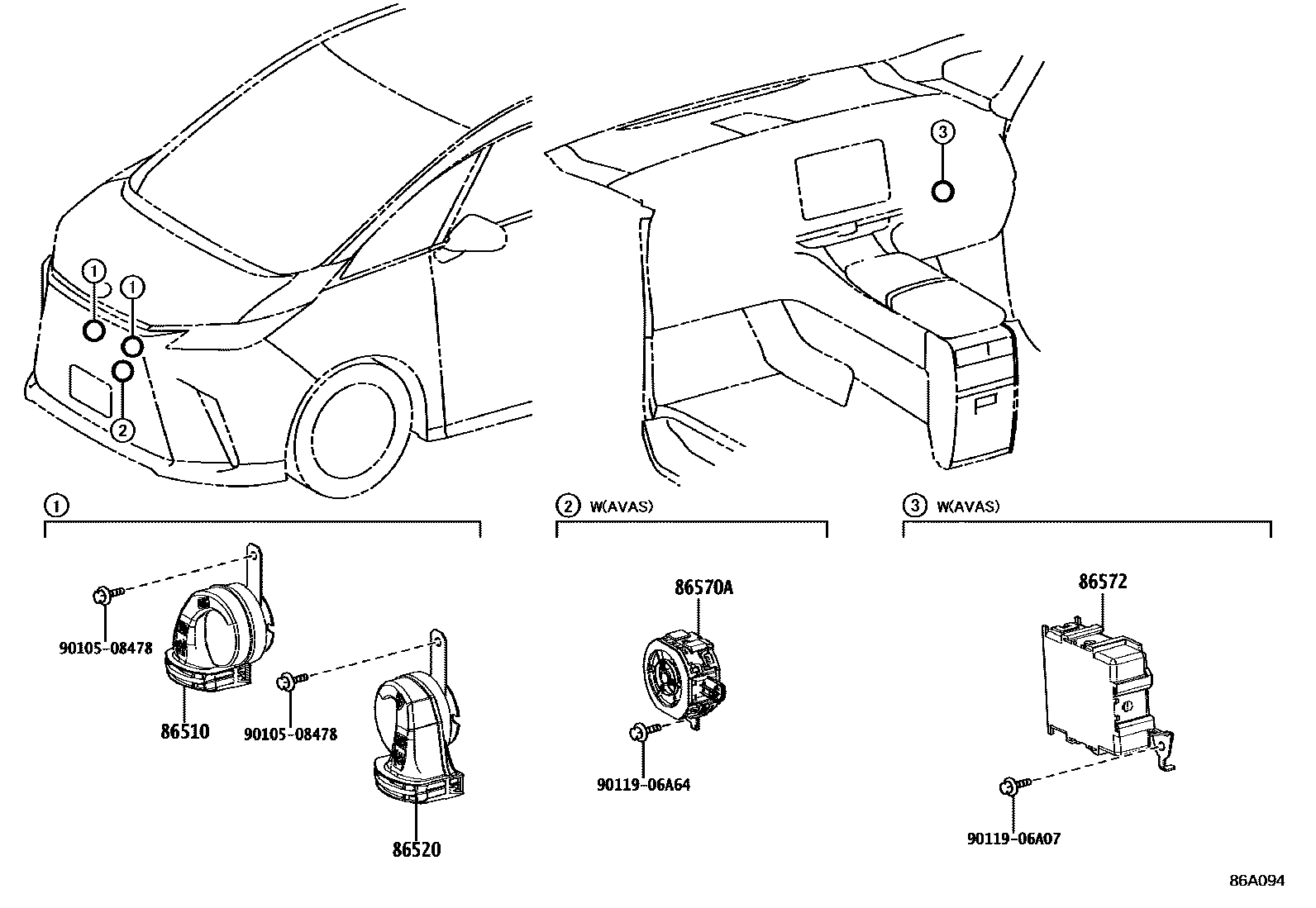 Parts diagram
