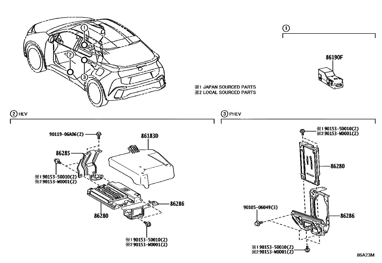 Parts diagram