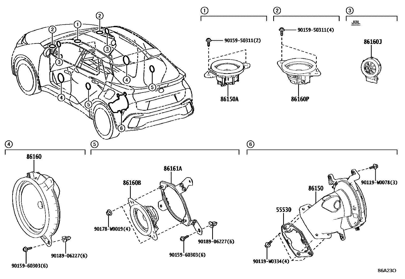 Parts diagram