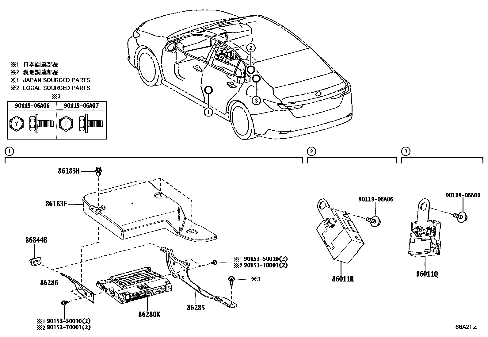 Parts diagram