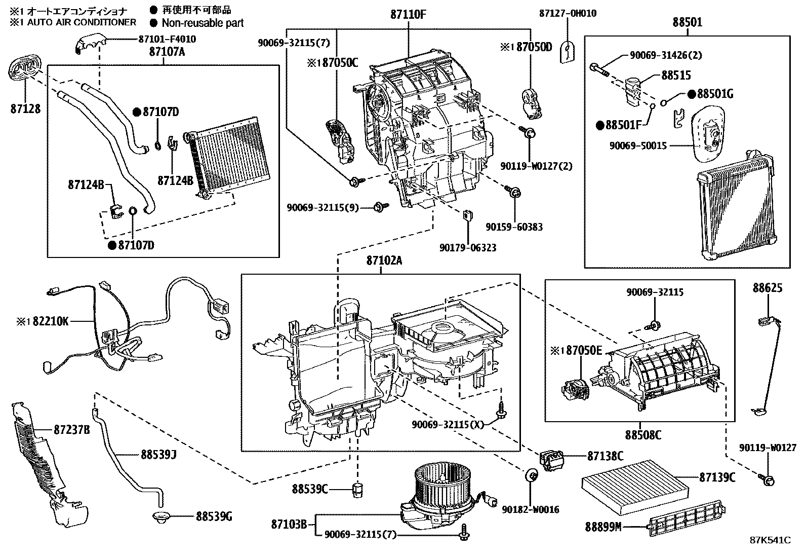 Parts diagram