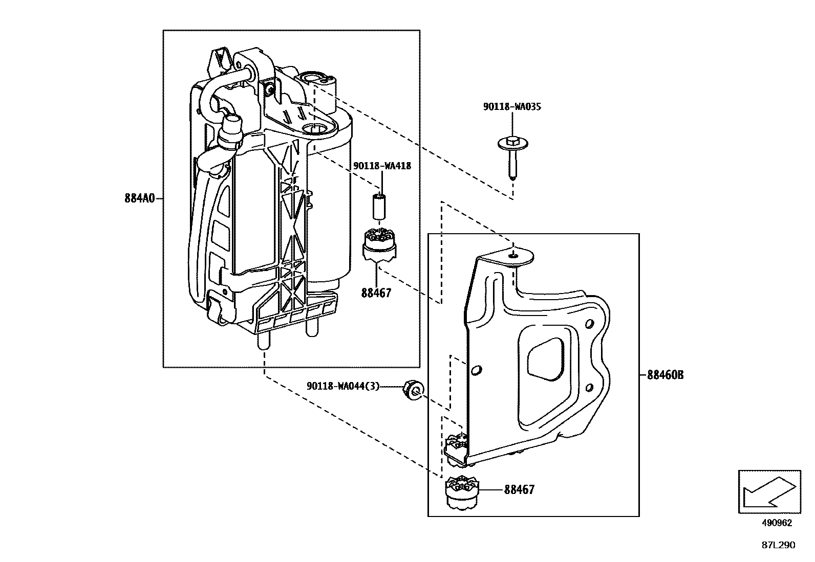 Parts diagram