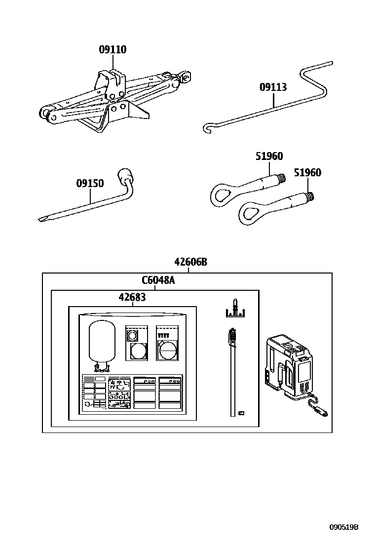 Parts diagram