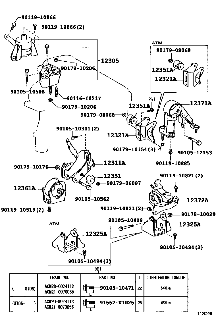 Parts diagram