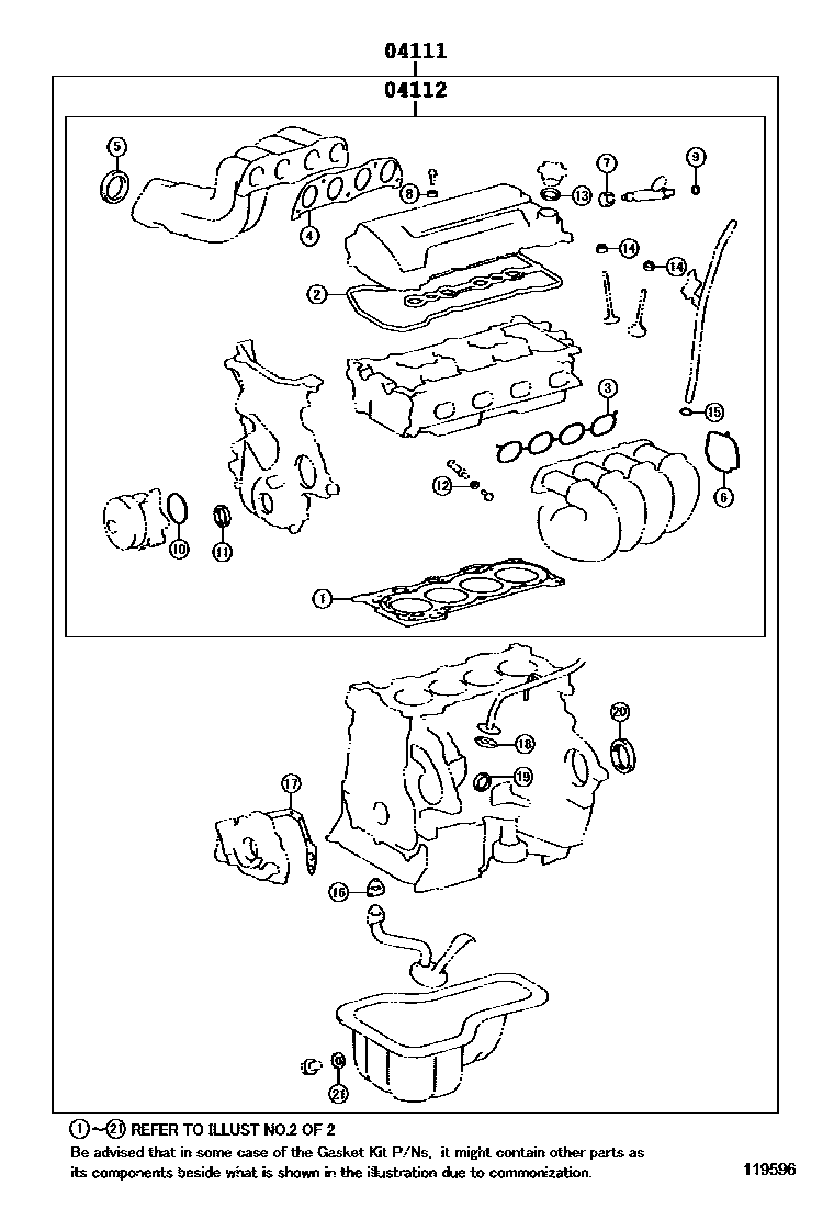 Parts diagram