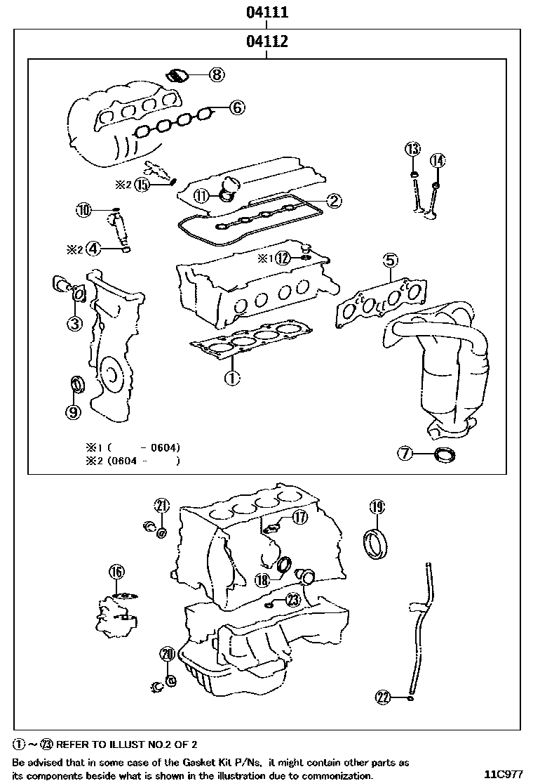Parts diagram