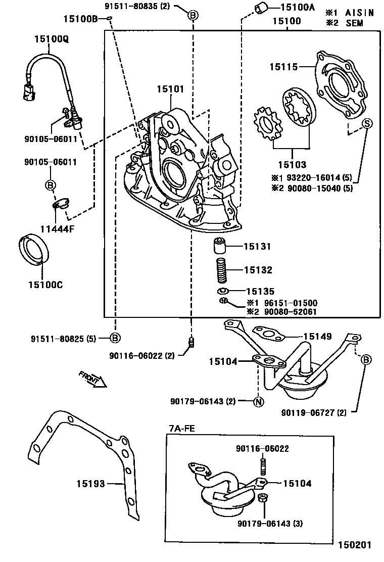 Parts diagram
